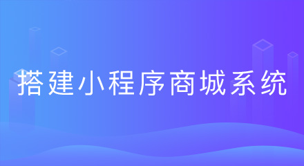 企业搭建小程序商城系统,竟有这么多好处!