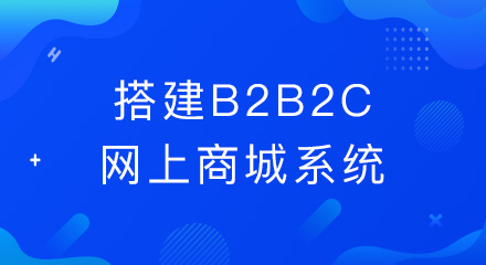 搭建b2b2c网上商城系统要考虑哪些问题?