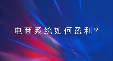 电商系统盈利模式如何?你清楚吗?