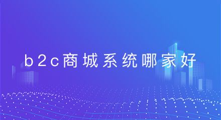b2c商城系统开发哪家好？可参考这几点！