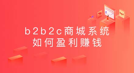 b2b2c商城系统是如何盈利赚钱的？
