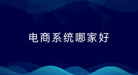 电商系统哪家好?