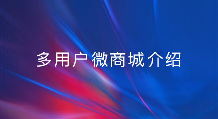 多用户微商城介绍