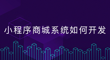小程序商城系统如何开发?