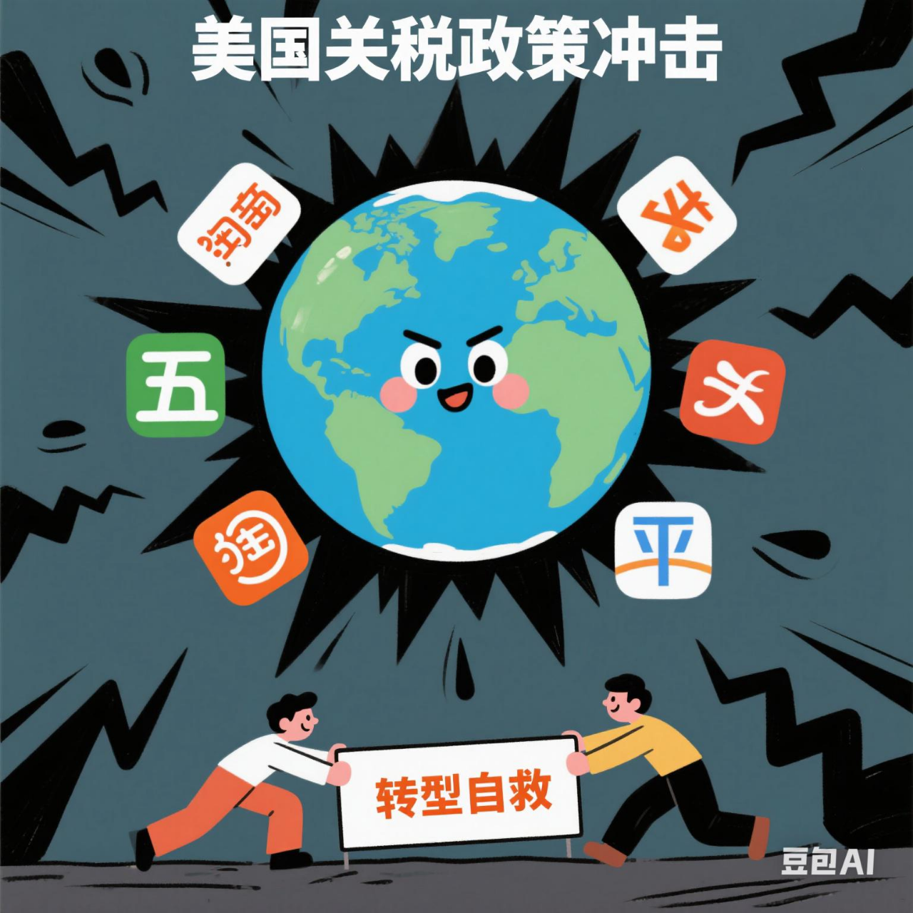 美国关税政策冲击全球电商格局:五大类平台受重创,转型与自救成关键
