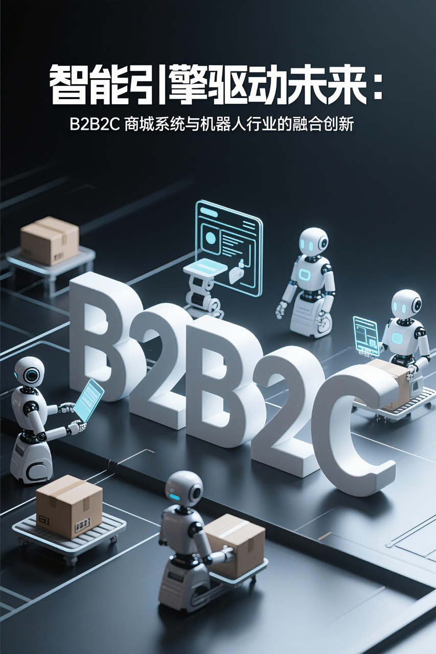 智能引擎驱动未来:B2B2C商城系统与机器人行业的融合创新